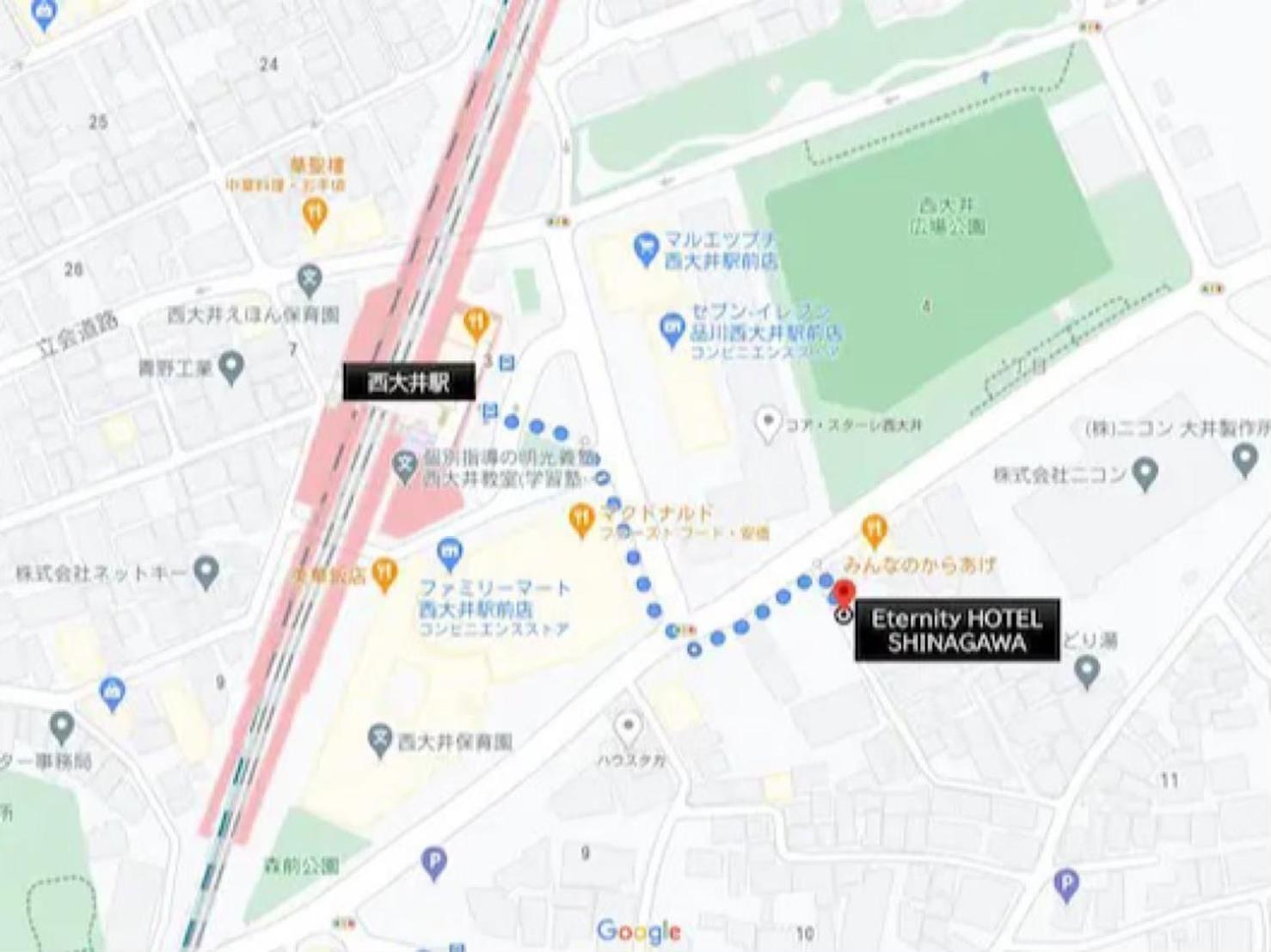 Eternity Apartment Hotel Shinagawa Tokyo Eksteriør billede